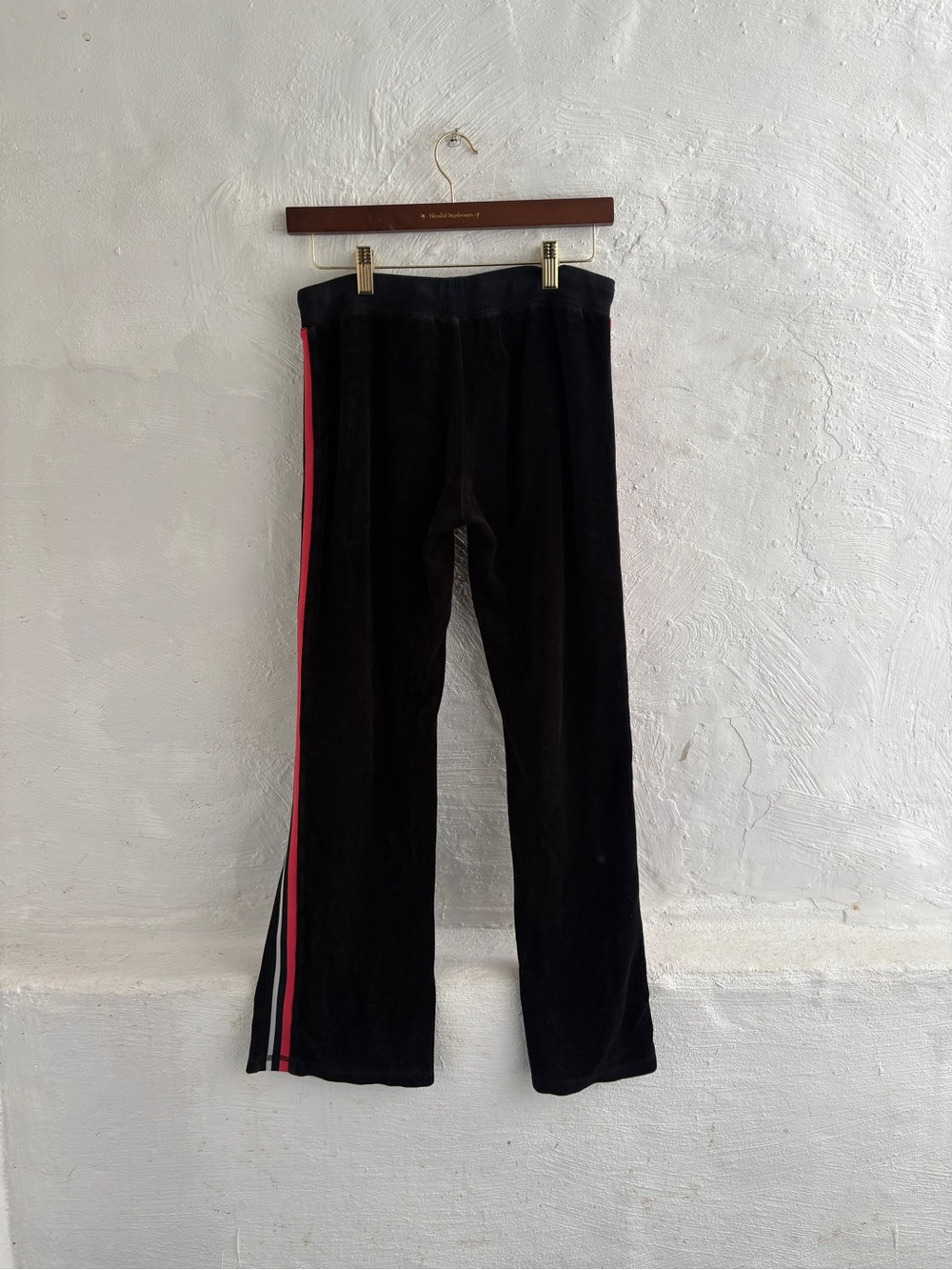 vintage FILA velour wide-leg flare track pants - Picture 7 of 7